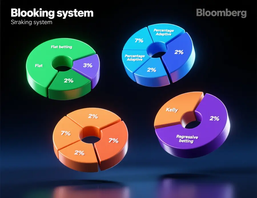 Los cuatro sistemas de stakes para gesti&oacute;n de apuestas: flat betting, porcentual adaptativo, Kelly y regresivo